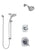 Delta Addison Chrome Finish Shower System with Dual Control Handle, 3-Setting Diverter, Temp2O Showerhead, and Hand Shower with Slidebar SS17928