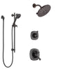 Delta Addison Venetian Bronze Finish Shower System with Dual Control Handle, 3-Setting Diverter, Showerhead, and Hand Shower with Slidebar SS1792RB8