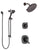 Delta Addison Venetian Bronze Finish Shower System with Dual Control Handle, 3-Setting Diverter, Showerhead, and Hand Shower with Slidebar SS1792RB8