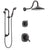 Delta Addison Venetian Bronze Shower System with Dual Thermostatic Control Handle, Diverter, Showerhead, and Hand Shower with Slidebar SS17T2921RB4