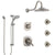 Delta Addison Dual Thermostatic Control Stainless Steel Finish Shower System, Diverter, Showerhead, 3 Body Sprays, and Temp2O Hand Shower SS17T2922SS6