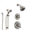 Delta Victorian Stainless Steel Shower System with Thermostatic Shower Handle, 3-setting Diverter, Showerhead, and Handheld Shower SS17T5585SS