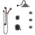 Delta Addison Venetian Bronze Shower System with Dual Thermostatic Control, Diverter, Showerhead, 3 Body Sprays, and Grab Bar Hand Shower SS17T922RB8