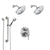 Delta Trinsic Chrome Finish Shower System with Control Handle, Integrated 6-Setting Diverter, 2 Showerheads, and Hand Shower with Grab Bar SS2495911