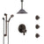 Delta Trinsic Venetian Bronze Dual Control Handle Shower System, Integrated Diverter, Ceiling Showerhead, 3 Body Jets, Grab Bar Hand Spray SS27959RB8