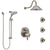 Delta Trinsic Dual Control Stainless Steel Finish Shower System, Integrated Diverter, Showerhead, 3 Body Sprays, and Temp2O Hand Shower SS27959SS12