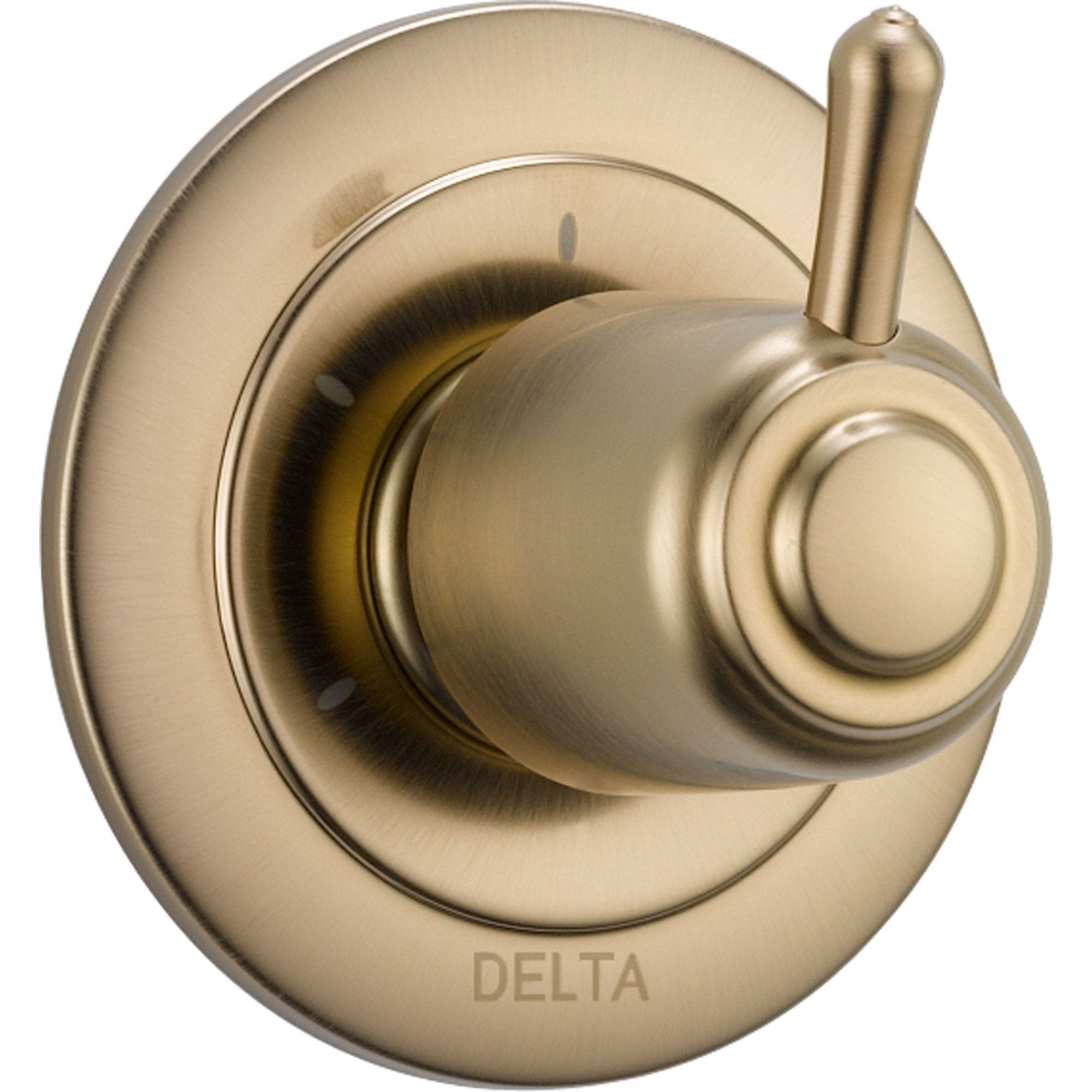 Delta 3-Setting Champagne Bronze Single Handle Shower Diverter with Valve D175V