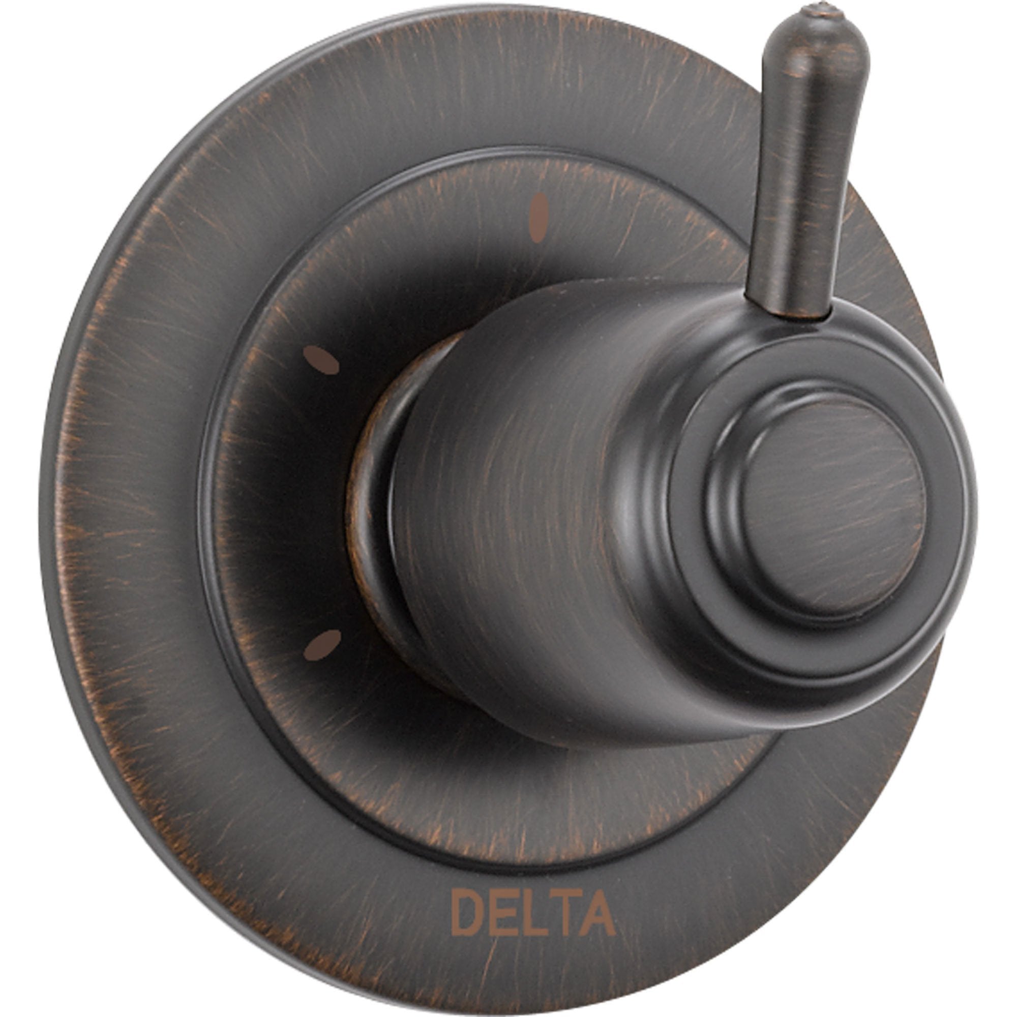 Delta 3-Setting Venetian Bronze Shower Diverter Single Handle Trim Kit 608655