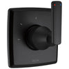 Delta Ashlyn Matte Black Finish 3-Setting 2-Port Shower Diverter Trim Kit (Requires Valve) DT11864BL