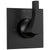 Delta Zura Matte Black Finish 3-Setting 2-Port Shower Diverter Trim Kit (Requires Valve) DT11874BL