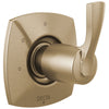 Delta Stryke Champagne Bronze Finish Three Function 2-Port Shower Diverter Trim Kit (Requires Valve) DT11876CZ