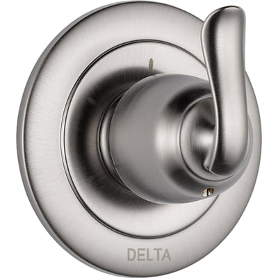 Delta Linden 3-Setting Stainless Steel Finish Shower Diverter with Valve D206V