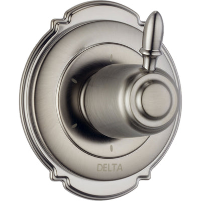 Delta Victorian 6-Setting Stainless Steel Finish Shower Diverter w/ Valve D158V