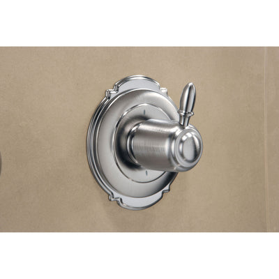 Delta Victorian 6-Setting Stainless Steel Finish Shower Diverter w/ Valve D158V