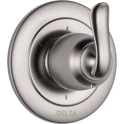 Delta Linden 6-Setting Stainless Steel Finish Shower Diverter with Valve D173V