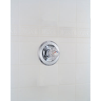 Delta Classic Chrome Single Knob Pressure Balanced Shower Control Trim 778477