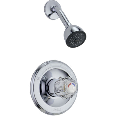 Delta Classic Chrome Single Knob Pressure Balanced Shower Control w/ Valve D561V