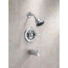 Delta Classic 1-Handle Chrome Finish Shower and Tub Faucet Trim Kit 571849