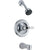 Delta Classic Chrome Tub and Shower Combination Faucet Includes Valve D289V