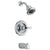 Delta Chrome Finish Monitor 13 Series H2Okinetic Watersense Single Lever Tub / Shower Combo Trim Kit (Valve Sold Separately) DT13420SOSH2OT