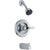 Delta Classic Chrome Tub and Shower Combination Faucet Includes Valve D357V