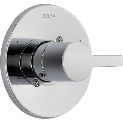 Delta Compel Modern Chrome Single Handle Shower Control Includes Valve D024V