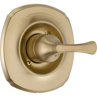 Delta Addison Champagne Bronze Single Handle Shower Control Includes Valve D030V