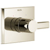 Delta Pivotal Polished Nickel Finish Monitor 14 Series Shower Faucet Control Only Trim Kit (Requires Valve) DT14099PN