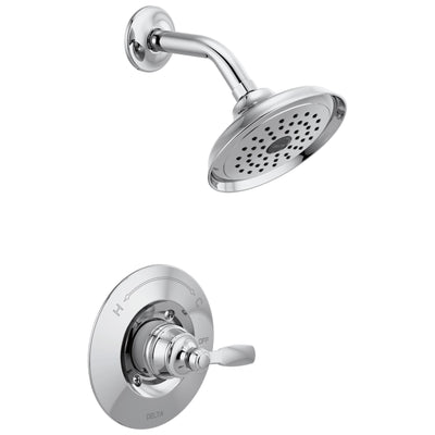 Delta Woodhurst Chrome Finish Shower only Faucet Trim Kit (Requires Valve) DT14232