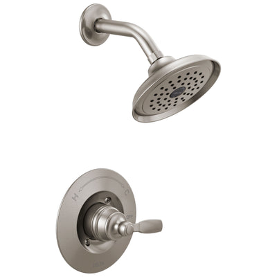 Delta Woodhurst Stainless Steel Finish Shower only Faucet Trim Kit (Requires Valve) DT14232SS