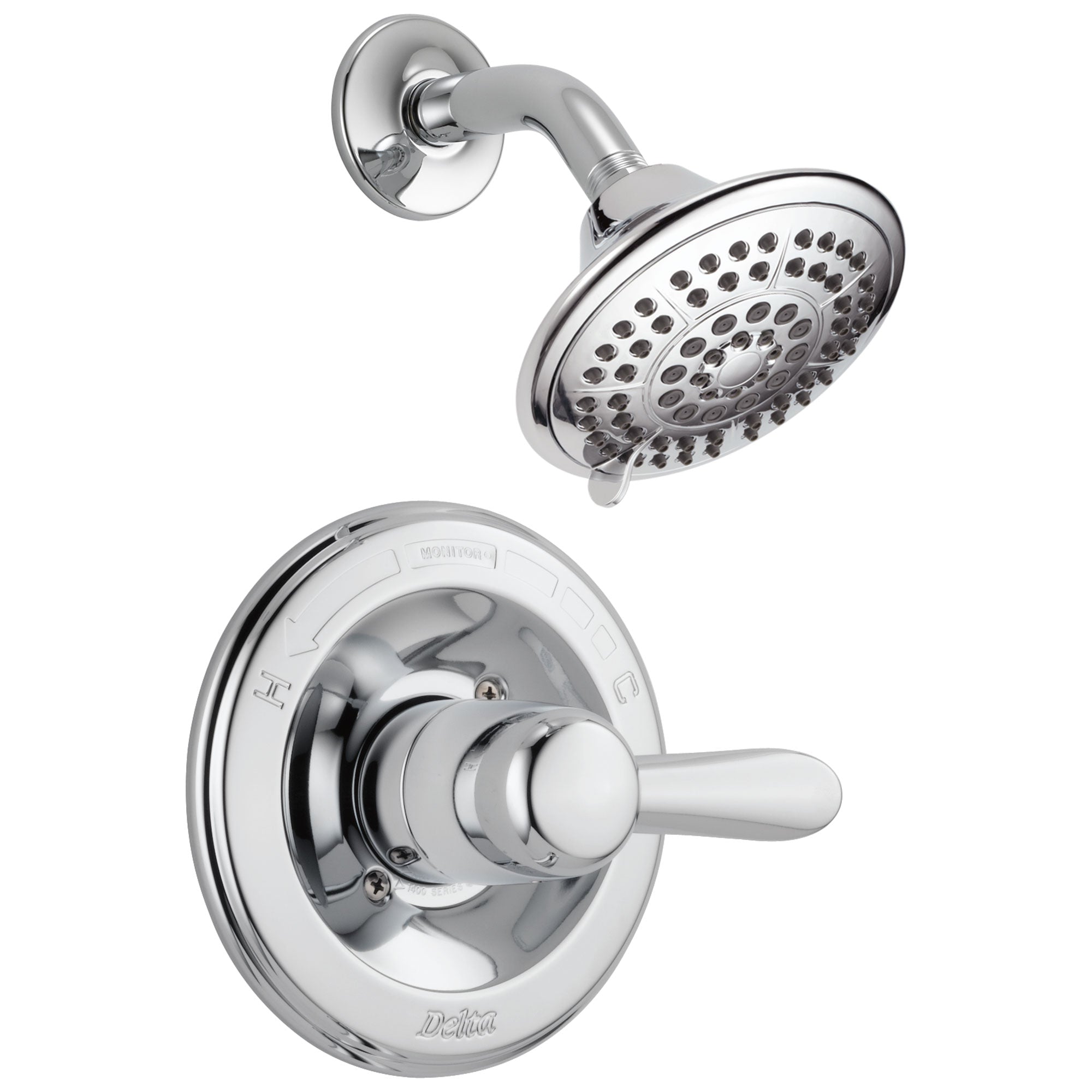 Delta Lahara Single Handle Chrome Shower Only Faucet Trim Kit 338125