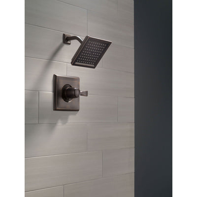 Delta Dryden Venetian Bronze Large Modern Square Shower Only Faucet Trim 456053