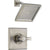 Delta Dryden Stainless Steel Finish Square Shower Only Faucet with Valve D634V