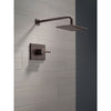 Delta Vero Venetian Bronze Large Modern Square Shower Only Faucet Trim 555943