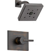 Delta Vero Venetian Bronze Modern Square Shower Only Faucet Trim 556030