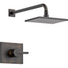 Delta Vero Venetian Bronze Large Modern Square Shower Only Faucet Trim 555943