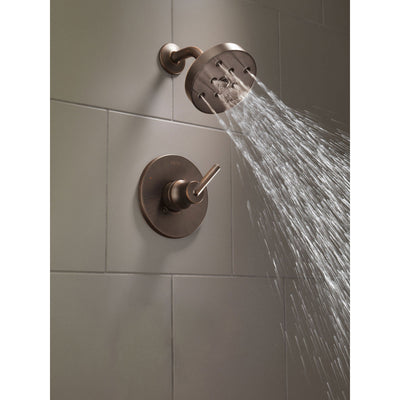 Delta Trinsic Venetian Bronze Modern Shower Only Faucet Includes Valve D668V