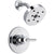 Delta Trinsic Chrome Single Handle Modern Shower Only Faucet with Valve D644V