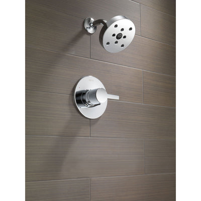 Delta Compel Chrome Single Handle Modern Shower Only Faucet Trim Kit 584034