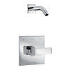 Delta Chrome Ara Roman Tub Filler Faucet with Hand Shower and Shower Only Faucet with Showerhead Package INCLUDES all Rough-in Valves D090CR