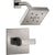 Delta Ara Modern Square 14 Series Single Handle Stainless Steel Finish Shower Only Faucet INCLUDES Rough-in Valve with Stops D1227V