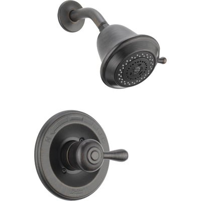 Delta Leland Single Handle Venetian Bronze Shower Only Faucet with Valve D590V