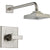 Delta Arzo Stainless Steel Finish Modern Square Shower Only Faucet Trim 352373