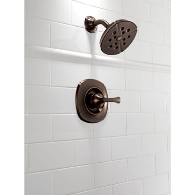 Delta Addison Venetian Bronze Modern Single Handle Shower Faucet w/ Valve D656V