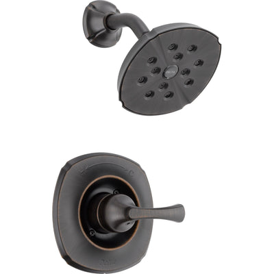 Delta Addison Venetian Bronze Modern Single Handle Shower Faucet w/ Valve D656V