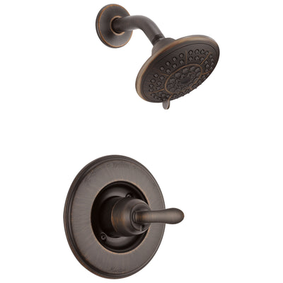 Delta Linden Venetian Bronze Single Handle Shower Only Faucet with Valve D602V