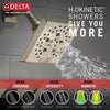 Delta Pivotal Polished Nickel Finish Monitor 14 Series Shower only Faucet Includes Single Lever Handle, Cartridge, and Valve without Stops D3475V