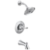 Delta Woodhurst Chrome Finish Single Handle Tub/Shower Combination Faucet Trim Kit (Requires Valve) DT14432