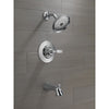 Delta Woodhurst Chrome Finish Single Handle Tub/Shower Combination Faucet Trim Kit (Requires Valve) DT14432