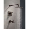 Delta Vero Modern Venetian Bronze Tub and Shower Combination with Valve D324V